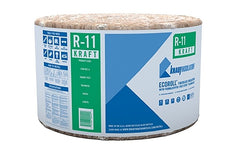 Knauf Insulation KR91E/TAK fiberglass insulation roll, Brown