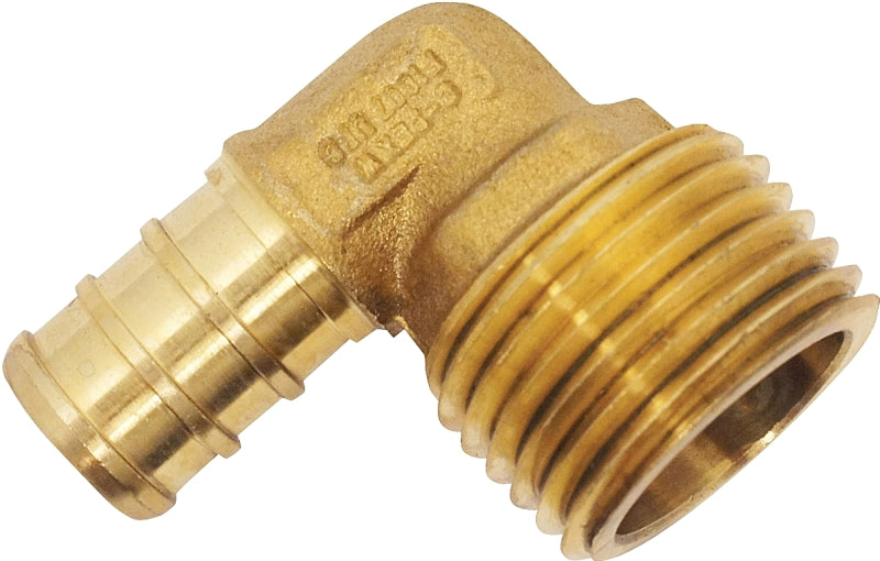Apollo Valves Apxme12 Pex Fittings Elbow, 3/4"