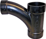 Canplas 3 x 3 x 2 Inch ABS Combination Tee-Wye, ABS Construction 104327BC