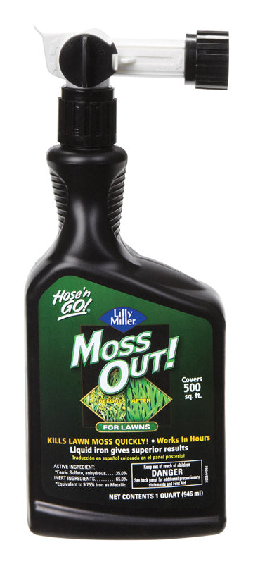 Lilly Miller Moss Out for Lawns Ready to Spray 32oz, 1-(Pack), Model:100503873
