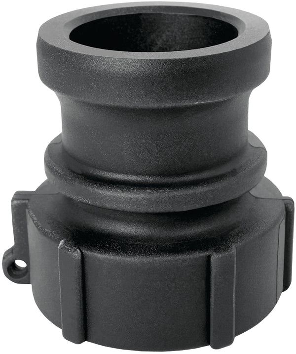 Green Leaf GLP 200 A Series Polypropylene Gator Lock Cam Lever Coupling, 2" Male Adapter/Female Thread 200A/GLP200A