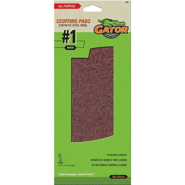 ALI INDUSTRIES 7320 Finishing Pad, 4-3/8" x 11"