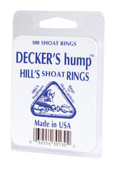 Decker 2 Shoat Hill's Hump Rings, 100 Count