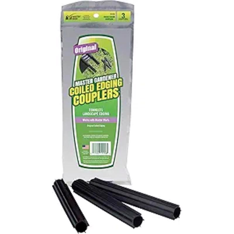 Master Mark Plastics 39206 Yard and Garden Landscape Edging Couplers, 3 Pack