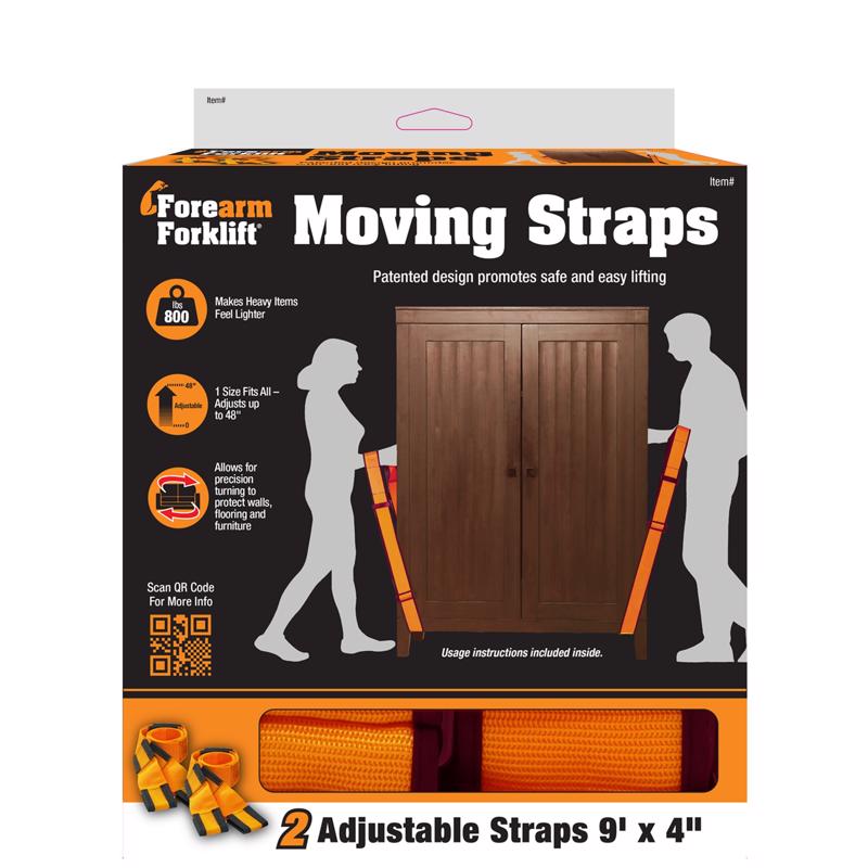 Forearm Forklift A A C Inc Orange Lifting & Moving Strap L749