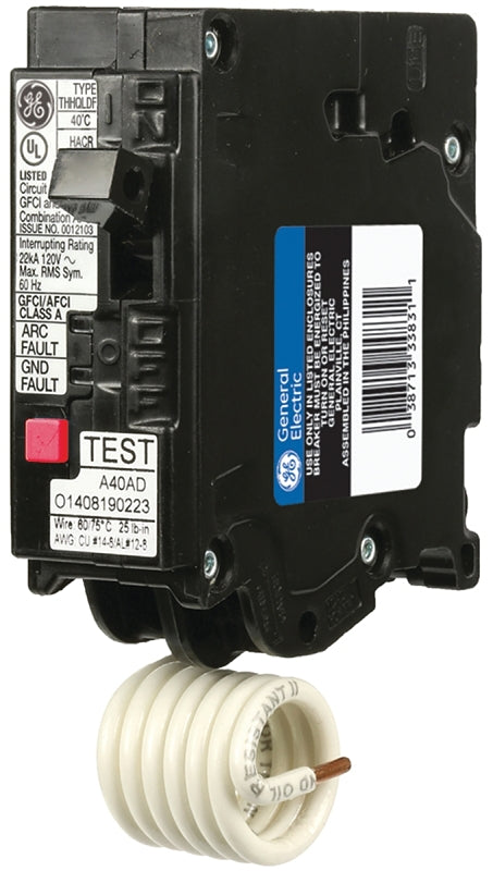 ABB THQL1120DFA 20 A dual function AFCI GFCI circuit breaker