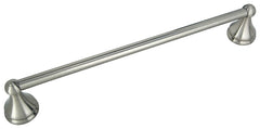  20-3/8 in length and 3-1/2 in width for bathroom; brushed nickel color."