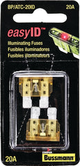 Bussmann BP/ATC-20ID Automotive Fuse, Yellow