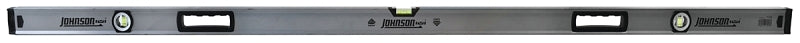 Johnson Level & Tool 1741-7200 Aluminum Box Level, 72", Orange, 1 Level