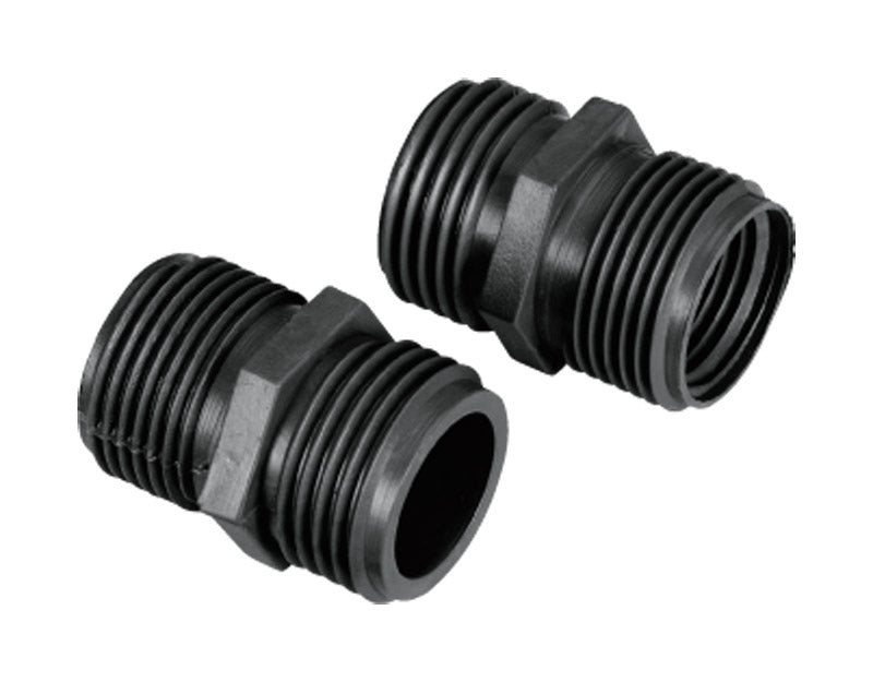 Raindrip Connector 1/2'' Male, 3/4'' Female Carded