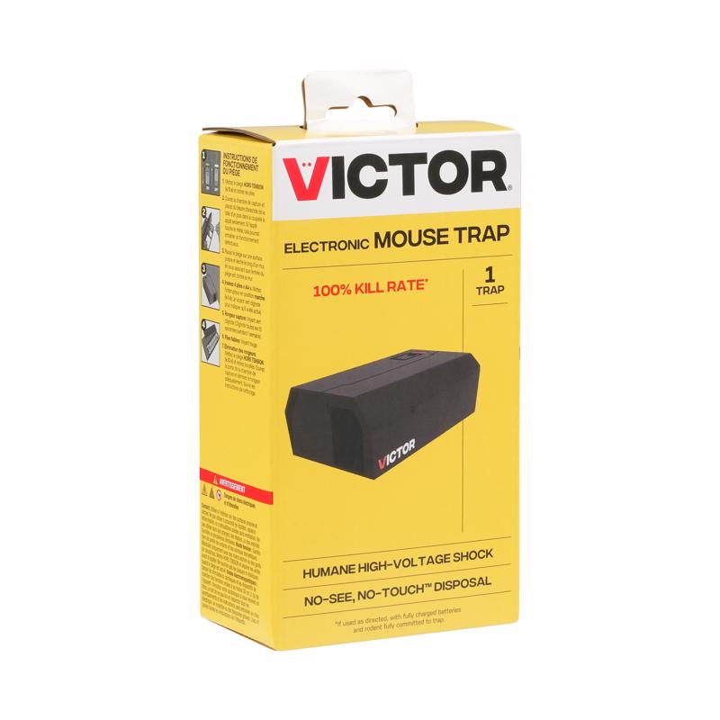 Victor M250S Indoor Electronic Humane Mouse Trap - No Touch, No See Electric Mouse Trap