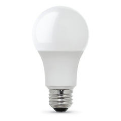 Feit Electric LED Light Bulbs, A19 60W Equivalent, Non Dimmable, 800 Lumens, A19 LED Light Bulbs, E26 Base, 2700k Soft White, A19 LED Bulbs, 10 Year Lifetime, 4 Pack, A800/827/10KLED/4
