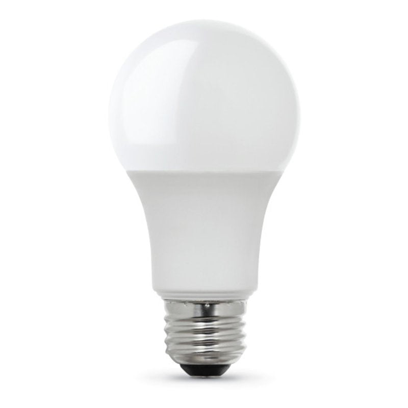 Feit Electric LED Light Bulbs, A19 60W Equivalent, Non Dimmable, 800 Lumens, A19 LED Light Bulbs, E26 Base, 2700k Soft White, A19 LED Bulbs, 10 Year Lifetime, 4 Pack, A800/827/10KLED/4