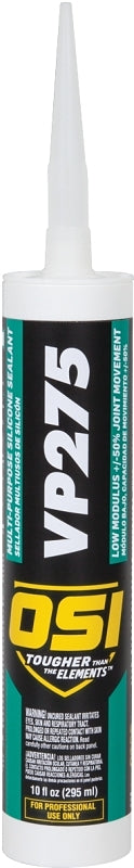OSI VP275 Clear Multi-Purpose Silicone Sealant 10-Fluid Ounces Cartridge (1494058) 1493958