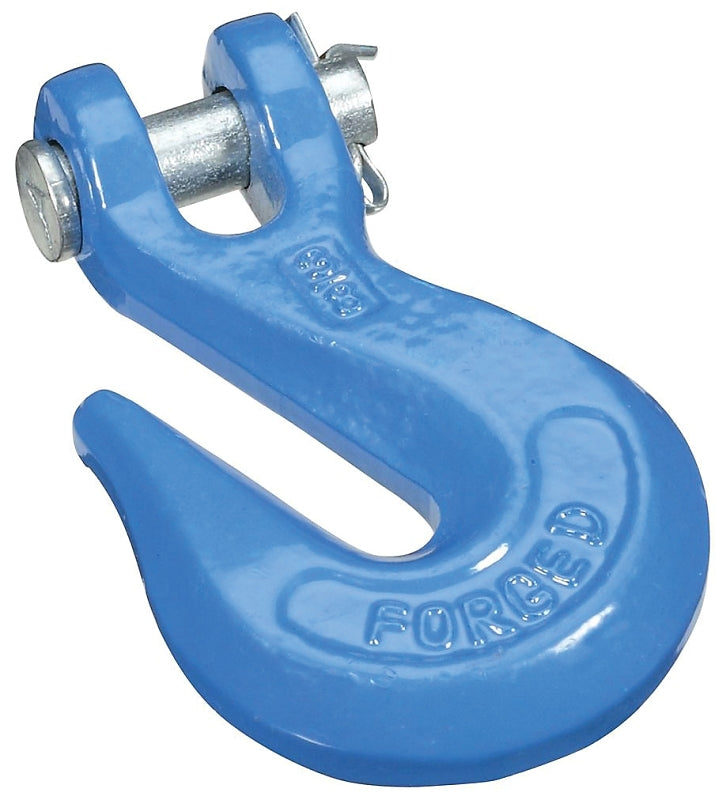 National Hardware N177-238 3240BC Clevis Grab Hooks - Forged Steel in Blue, 3/8"