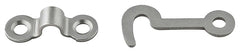 National Hardware N211-017 V1841 Hook & Staple Latch, Satin Nickel