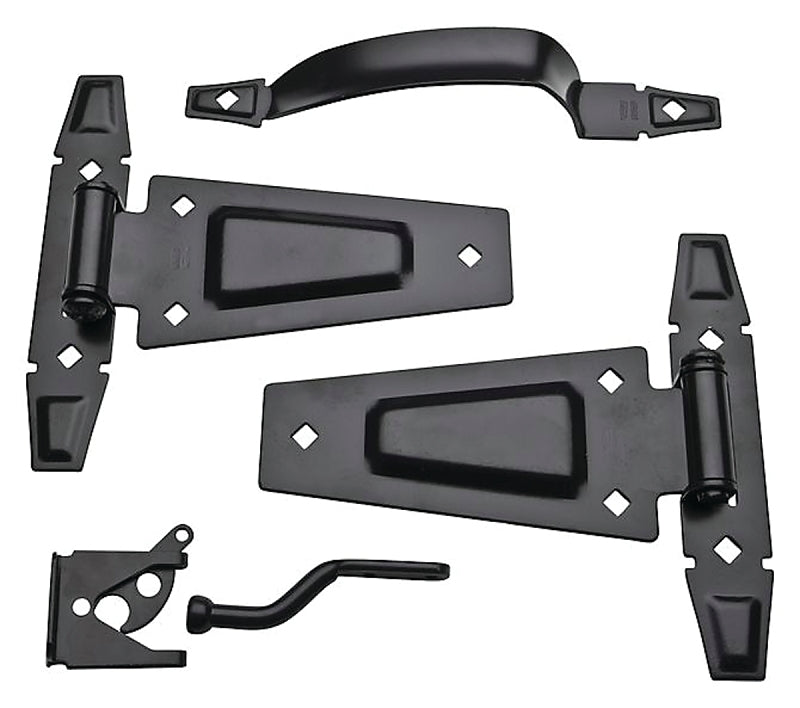 national mfg co n214-092 7-1/2", Black, Rustic Gate Kit