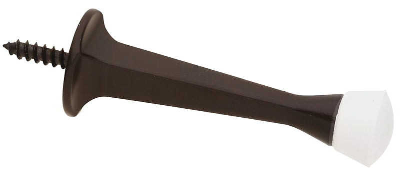 National Hardware N331-355 V243 Rigid Door Stop in Oil Rubbed Bronze,3 Inch , Oil-Rubbed Bronze