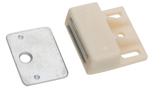 National Hardware N149-823 V712 Magnecatch in White