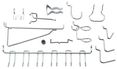 National Hardware N112-062 N112-062 V2396 Peg Hook Assortment in Zinc plated, Pack of 47