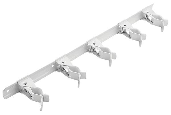 National Hardware N112-078 V8519 Tool Storage Clip in White finish