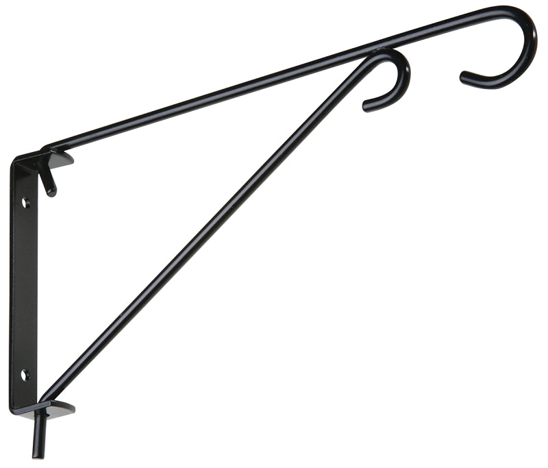 National Hardware N274-761 V2650 Swivel Brackets in Black, 9"