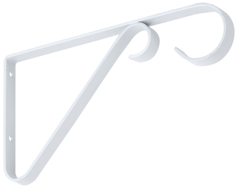 National Hardware N274-522 V2653 Plant Brackets in White , 6"