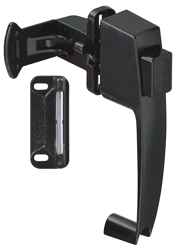 National Hardware N178-350 V1316 Pushbutton Latch in Black