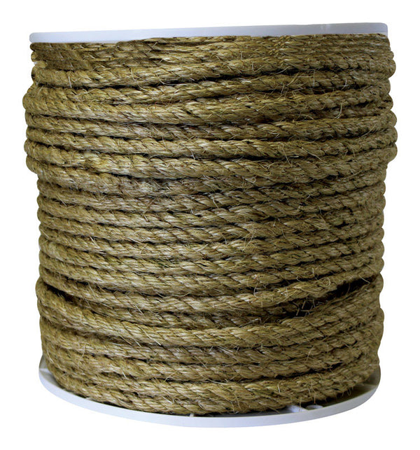 Koch Industries 5301645 Sisal, Twisted, Natural, 1/2-inch by 200-feet, No Size, No Color
