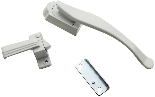 NATIONAL MFG CO N100035 WHT STRM Door Lift Latch, No Size, Silver