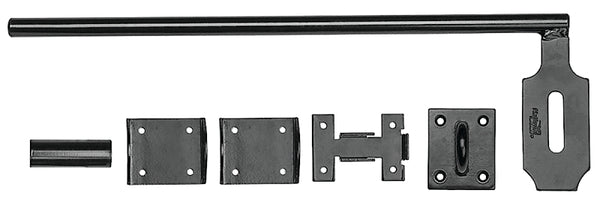 National Hardware Cane Bolt Black 5/8x18in N109-002
