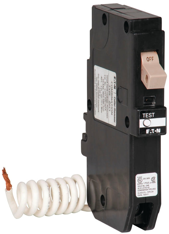 Eaton Ch 1P 20A GFCI W/Pigtail CHFN120GF