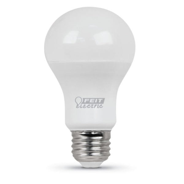 Feit Electric LED Light Bulbs, A19 60W Equivalent, Non Dimmable, 800 Lumens, A19 LED Light Bulbs, E26 Base, 3000k Warm White, A19 LED Bulbs, 10 Year Lifetime, 10 Pack, A800830/10KLED/10/RP