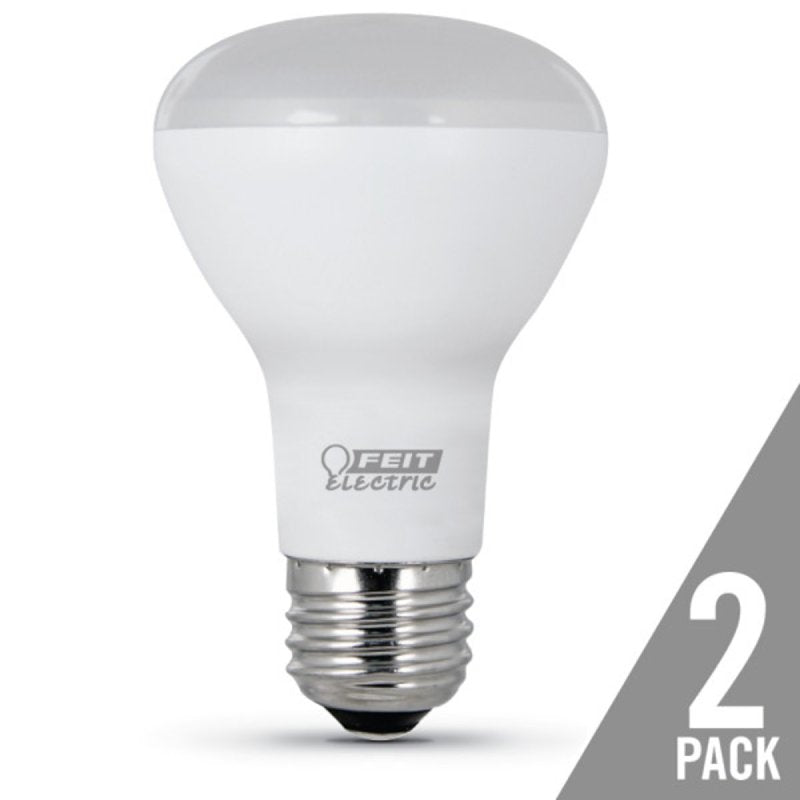 Feit Electric LED R20 Medium E26 Base Light Bulb - 45W Equivalent - 10 Year Life - 450 Lumen - 2700K Soft White - Dimmable | 2-Pack