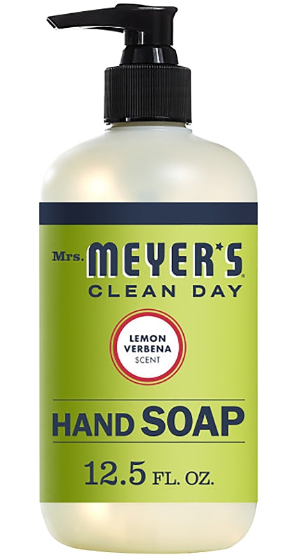 Mrs. Meyer's Clean Day Liquid Hand Soap, Lemon Verbena, 12.5 Fl Oz (Pack of 1) 12104
