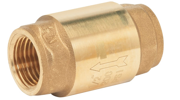 Proline 101-304NL Low Lead Bronze In-Line Check Valve, 3/4"