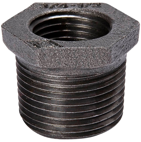 Southland 521-930HC Hexagon Bushings, 1/2" x 1/8", Black