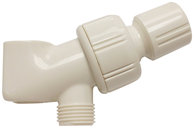 Plumb Pak PP828-64 Replacement Shower Bracket White For 1/2 in IPS Shower Connections6