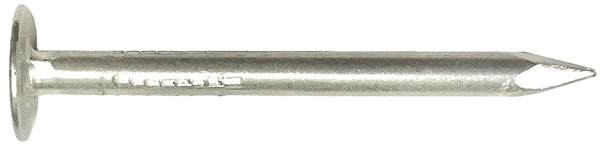 MAZE AS4 Series AS4125 Siding Nail, Hand Drive, 1-1/2 in L, Aluminum, Flat Head, Plain Shank, 1 lb