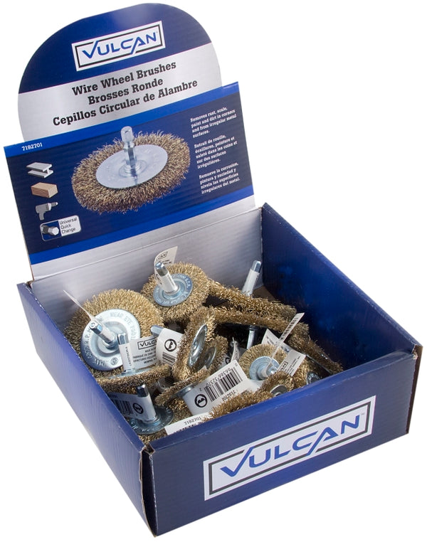 VULCAN 323700OR Brush Wire Whl Asst 25Pc