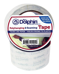 Blue Dolphin TPPOLYSEAM TP Poly Seam White Polyhanging & Seaming Tape 2.36" X90Ft, 90' x, Multi Tp Poly Seam 0236