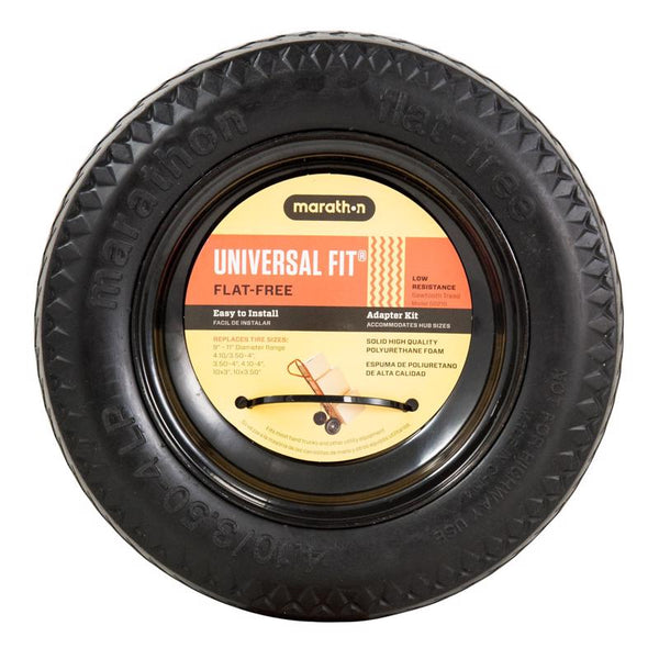 Marathon 00210 Universal Fit Flat Free Hand Truck Tire