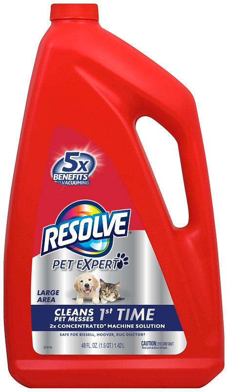 Resolve Carpet Steam Cleaner Solution, 22 fl oz Bottle, 2X Concentrate 75531