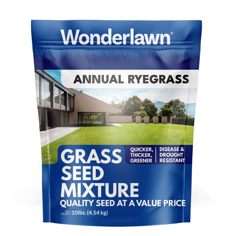 Barenbrug Annual Ryegrass Sun/Partial Shade Grass Seed 10 lb.