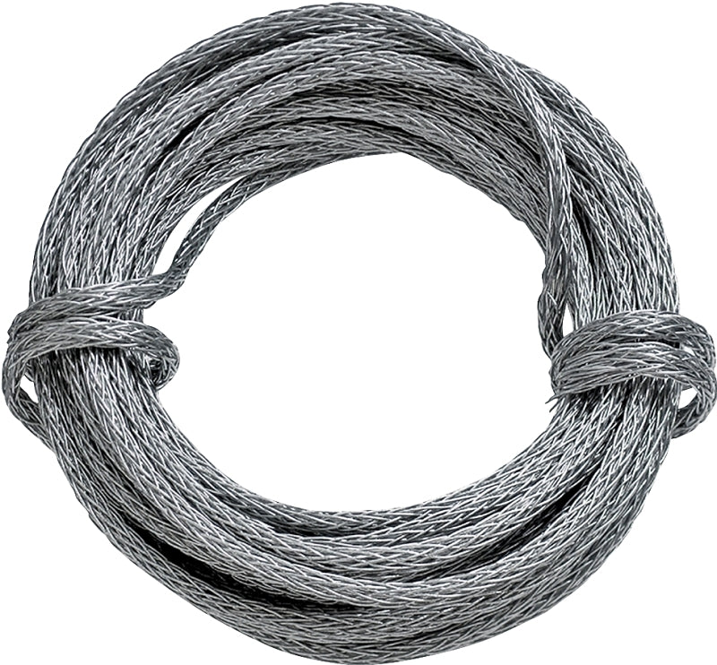 OOK 534634 Braided Picture Hanging Wire (5# x 9'), 1 Pack, Silver