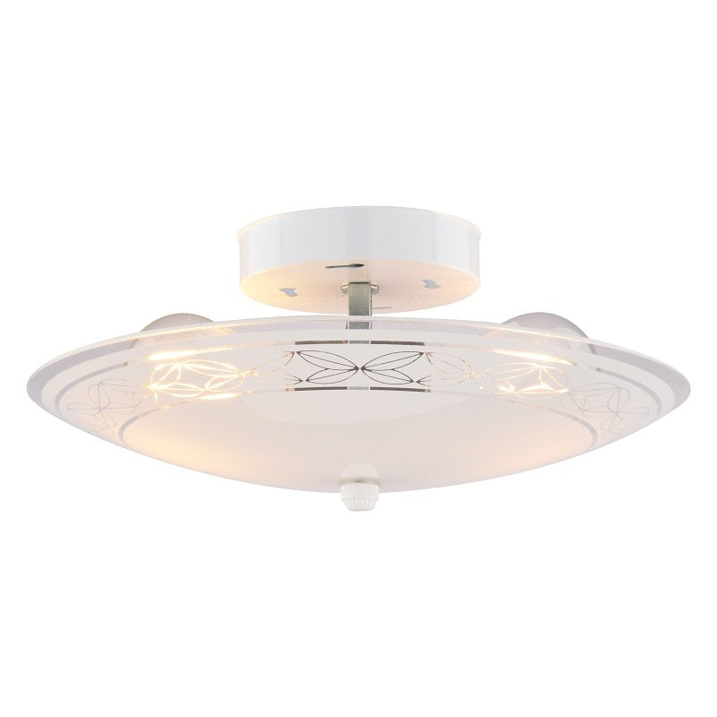 Boston Harbor SKU #721-4448 Semi Flush Mount Ceiling Light, White