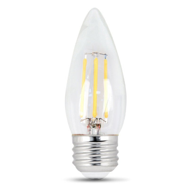 Feit Electric BPETC40927CAFIL/2/RP 40W EQ LED Light Bulb E26, 2 Bulbs