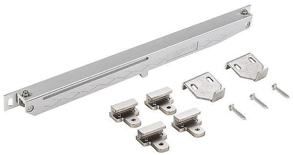 National Hardware N187-082 V1060 Sliding Door Hardware Soft Close in Satin Nickel