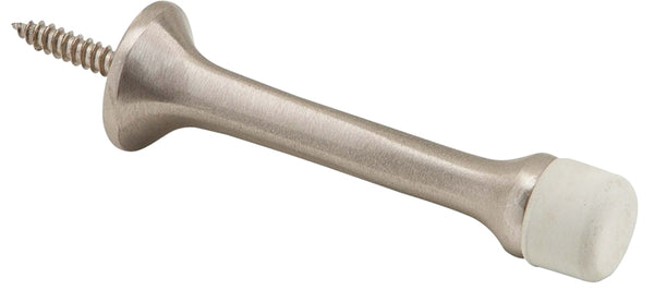 Ives by Schlage 61MB15 Base Door Stop,Satin Nickel