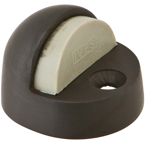 SCHLAGE Ives by Schlage 438B10B Dome Door Stop, Gray